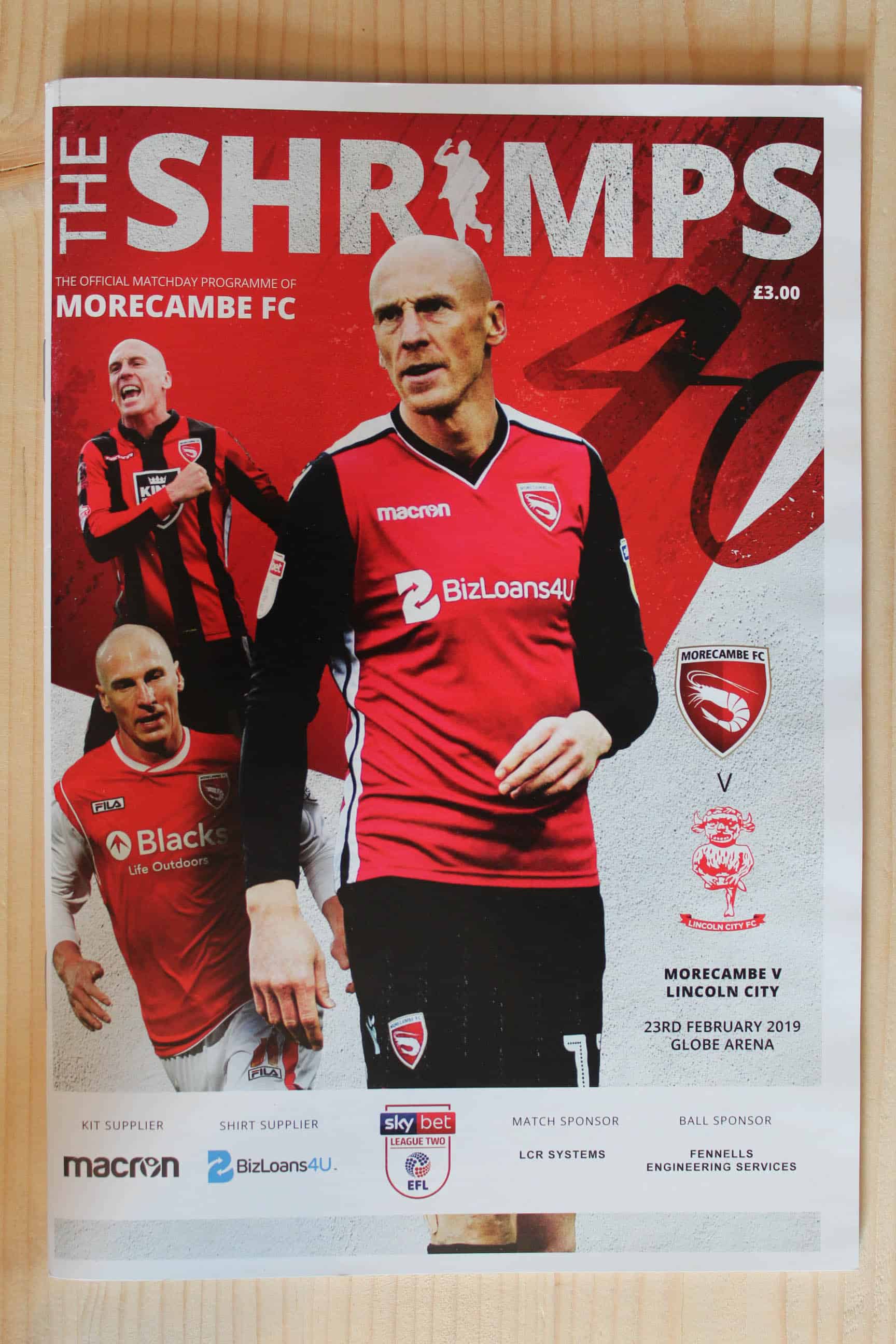 Morecambe FC v Lincoln City FC